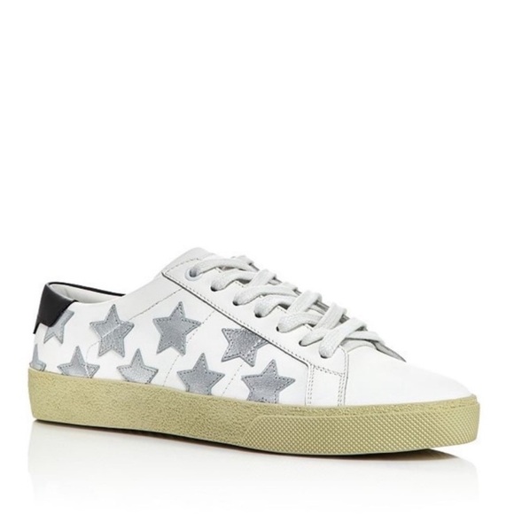 SAINT LAURENT Court Classic SL/06 California Low Top Star Sneakers